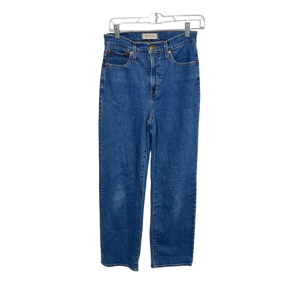 Madewell The Perfect Vintage‎ Wide-Leg Jean Womens 26 Blue High Rise Denim